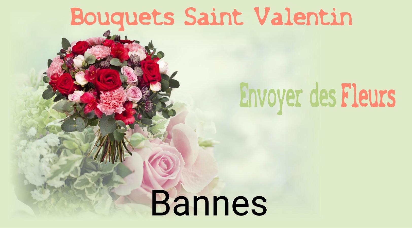 Roses de Saint-Valentin livrées à Bannes